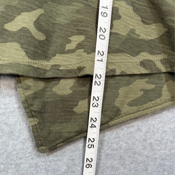 Womens Camo Open Front Waterfall Jacket Large Cardigan Jacket Casual Blazer - Picture 9 of 17